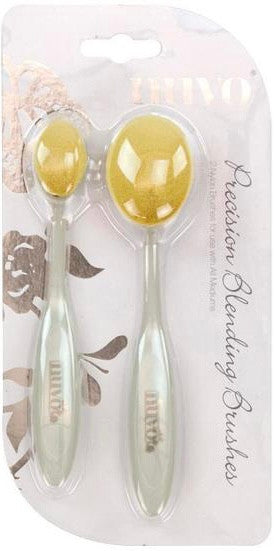 Nuvo Precision Blending-borstels, 2 stuks